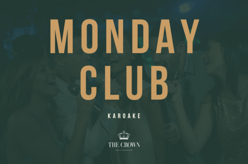 Monday Club at The Crown: Karaoke & Jackpot Fun in Hackney