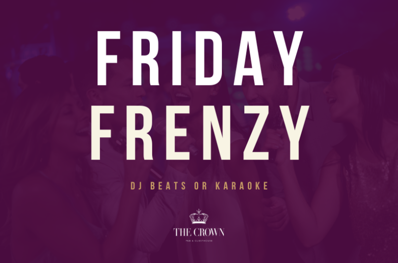 Friday Frenzy at The Crown: DJ Beats & Karaoke Jams in Hackney